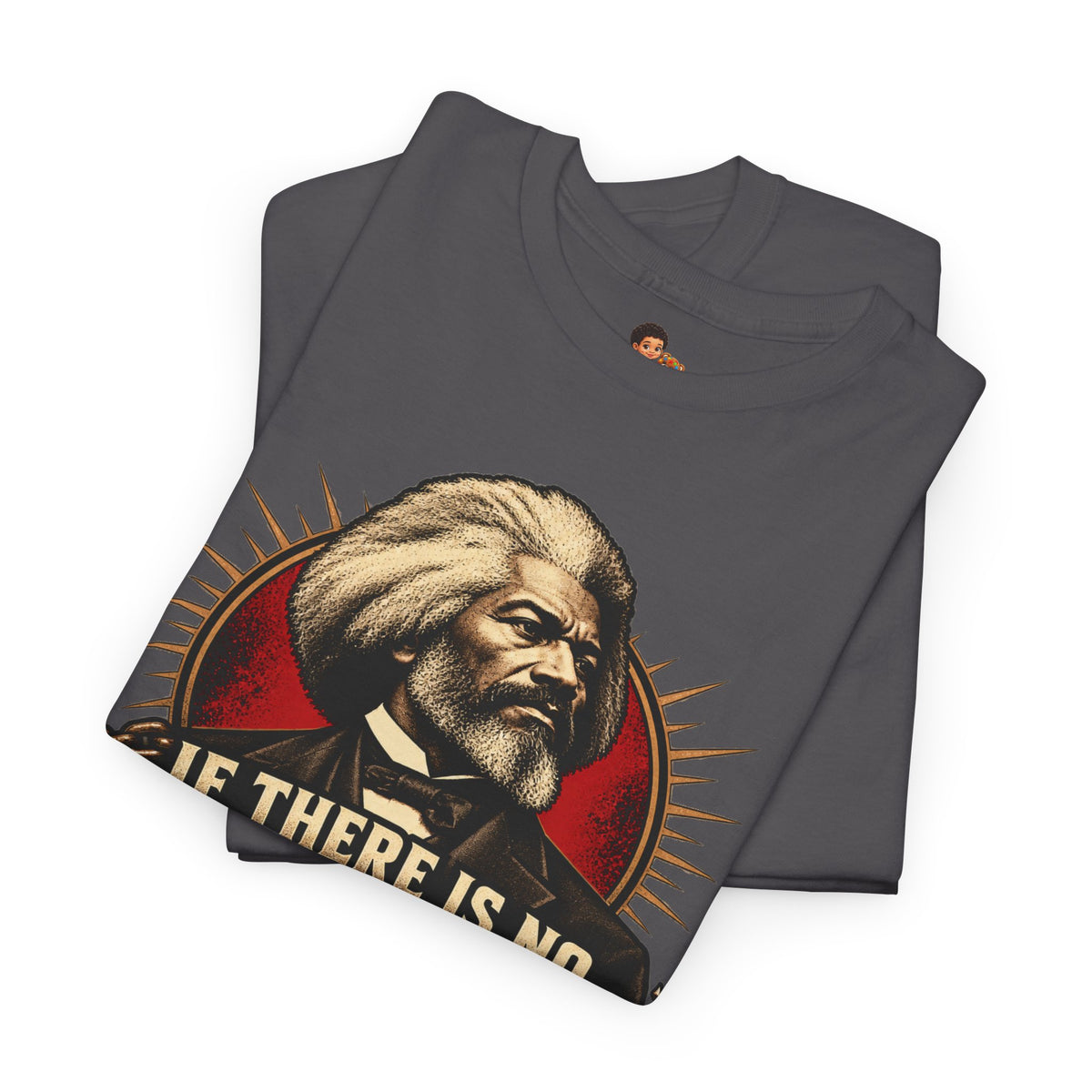 Frederick Douglass Quote Shirt No Struggle No Progress Black History Graphic Tee