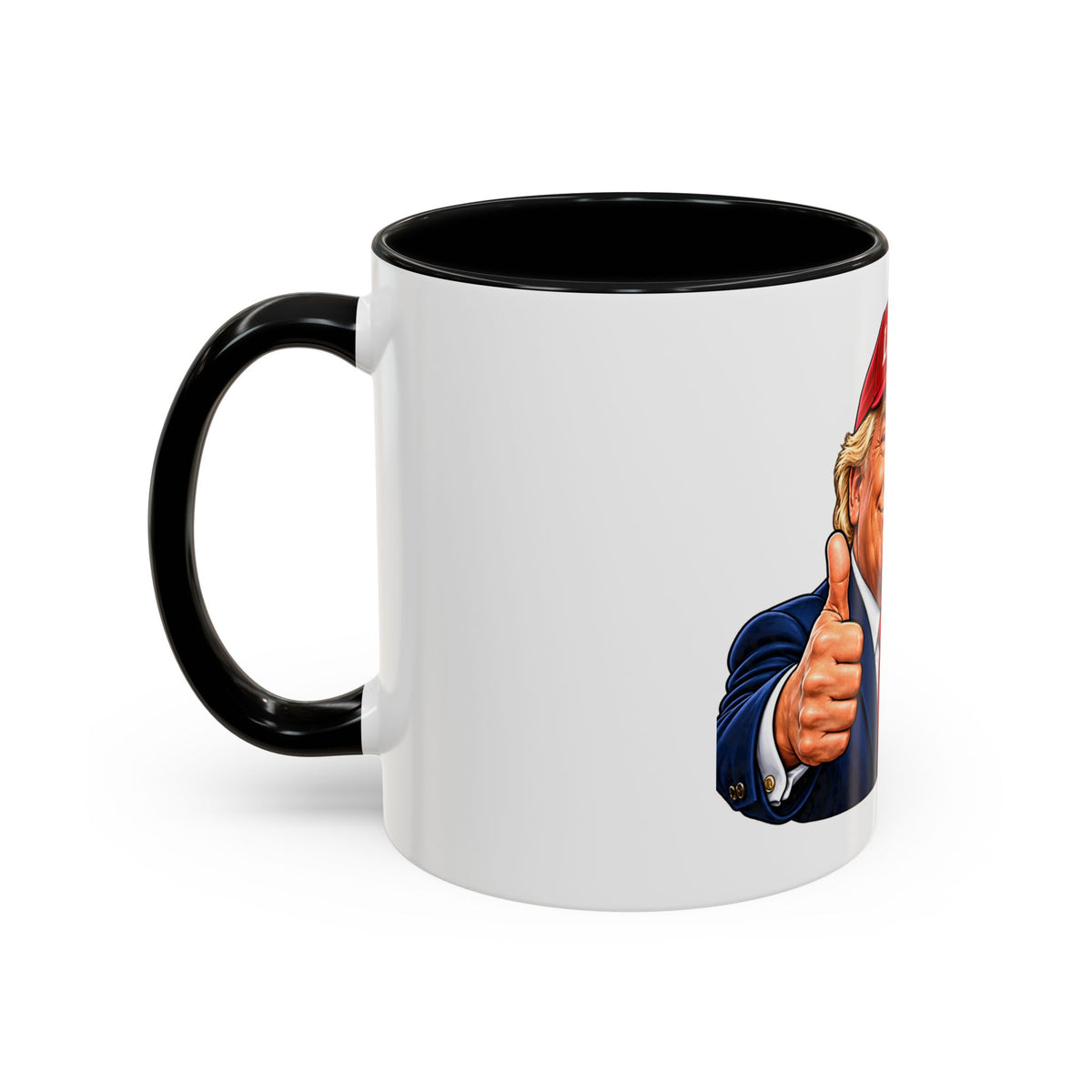 Trump Liberal Tears Ceramic Mug — Political Satire Coffee Cup