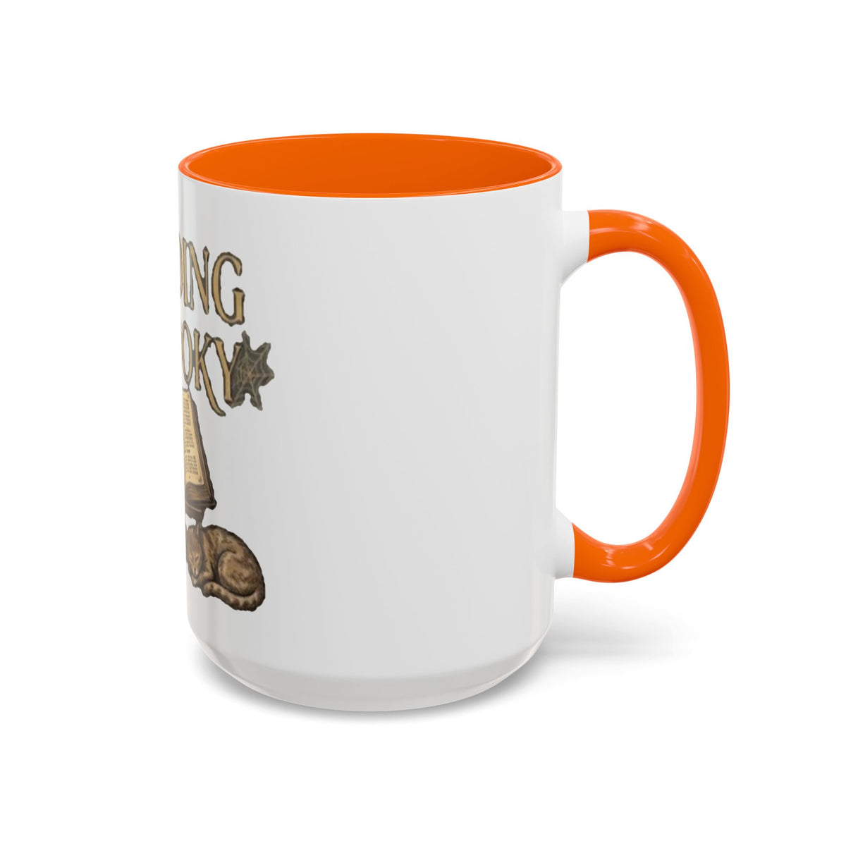Reading Is Spooky Halloween Accent Mug — 11 & 15 oz