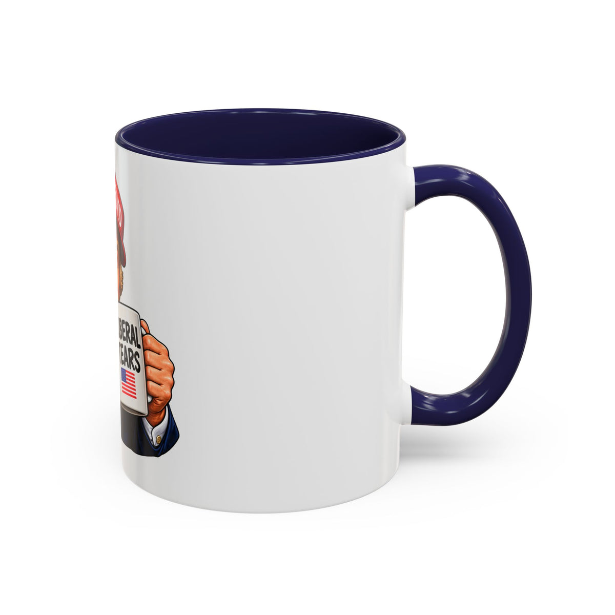 Trump Liberal Tears Ceramic Mug — Political Satire Coffee Cup