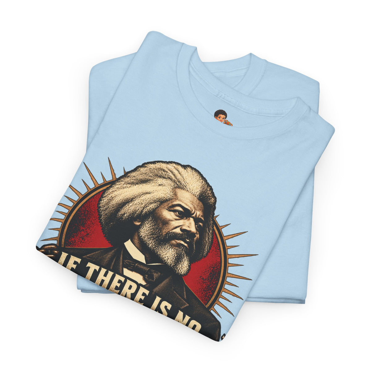 Frederick Douglass Quote Shirt No Struggle No Progress Black History Graphic Tee