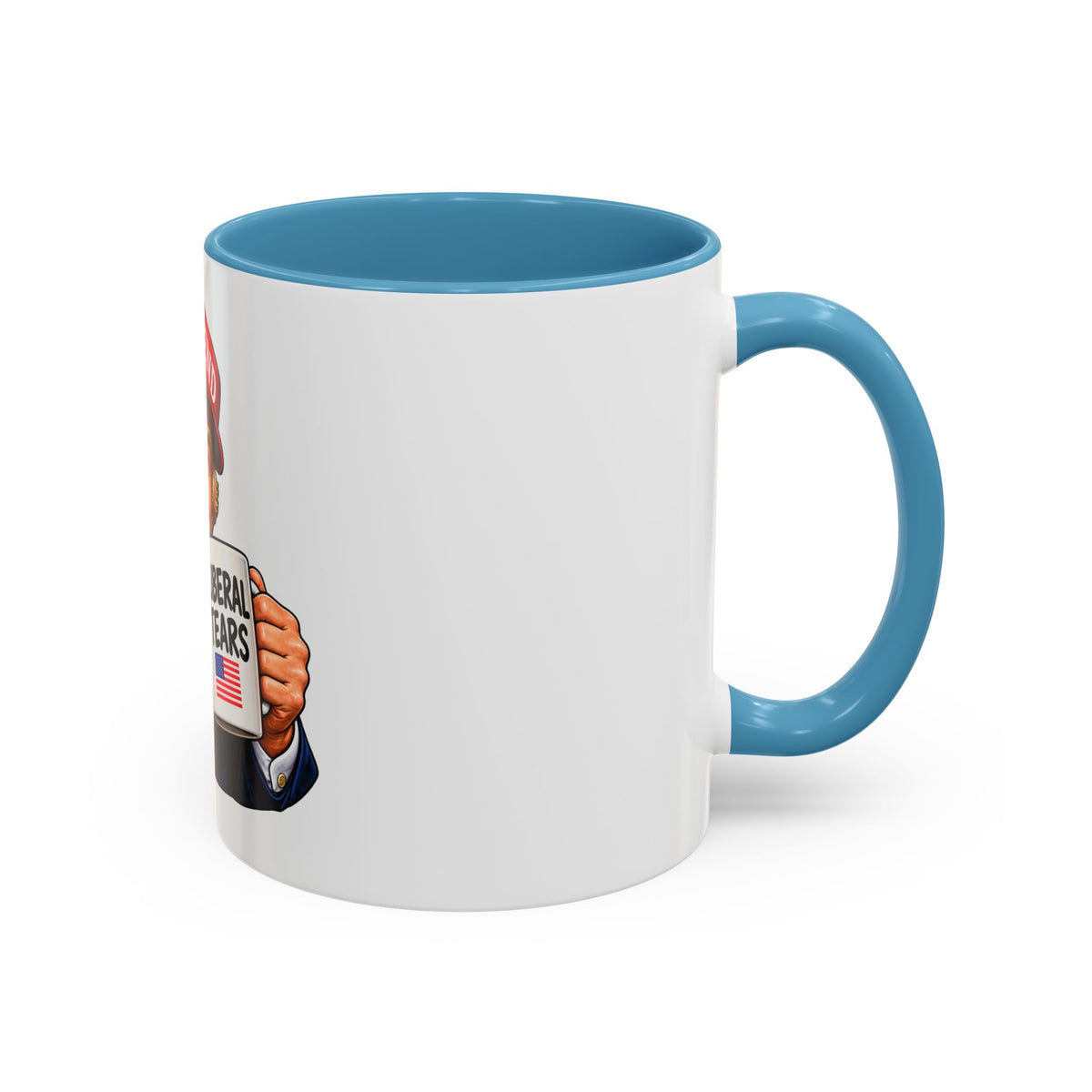 Trump Liberal Tears Ceramic Mug — Political Satire Coffee Cup