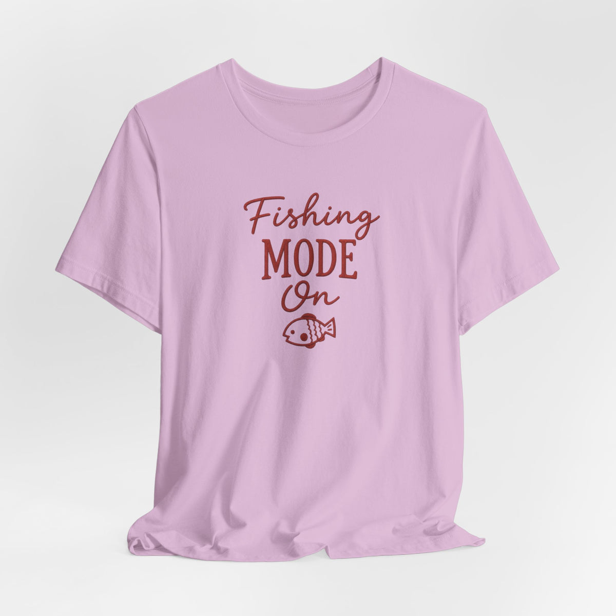 Fishing Mode On T-Shirt — Fishing Graphic Tee