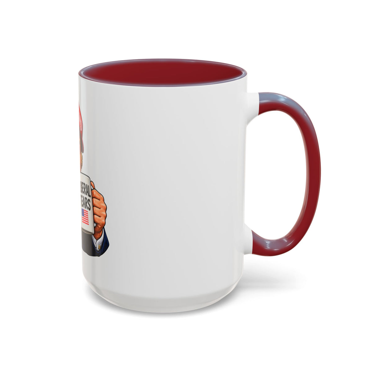 Trump Liberal Tears Ceramic Mug — Political Satire Coffee Cup