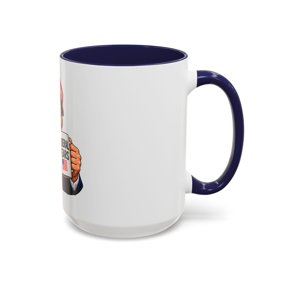 Trump Liberal Tears Ceramic Mug — Political Satire Coffee Cup