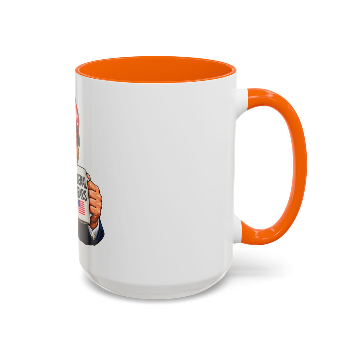Trump Liberal Tears Ceramic Mug — Political Satire Coffee Cup
