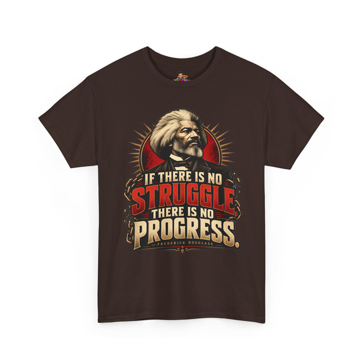Frederick Douglass Quote Shirt No Struggle No Progress Black History Graphic Tee