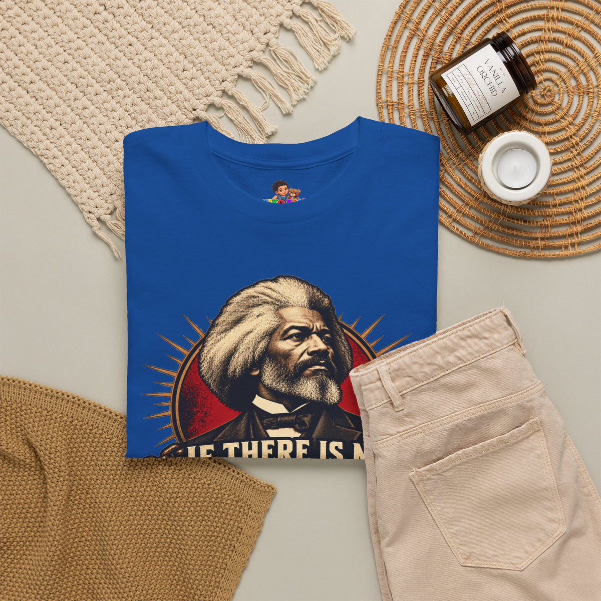 Frederick Douglass Quote Shirt No Struggle No Progress Black History Graphic Tee