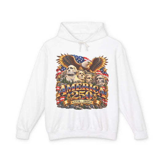 America 250th Anniversary Eagle Hoodie — Patriotic 1776–2026