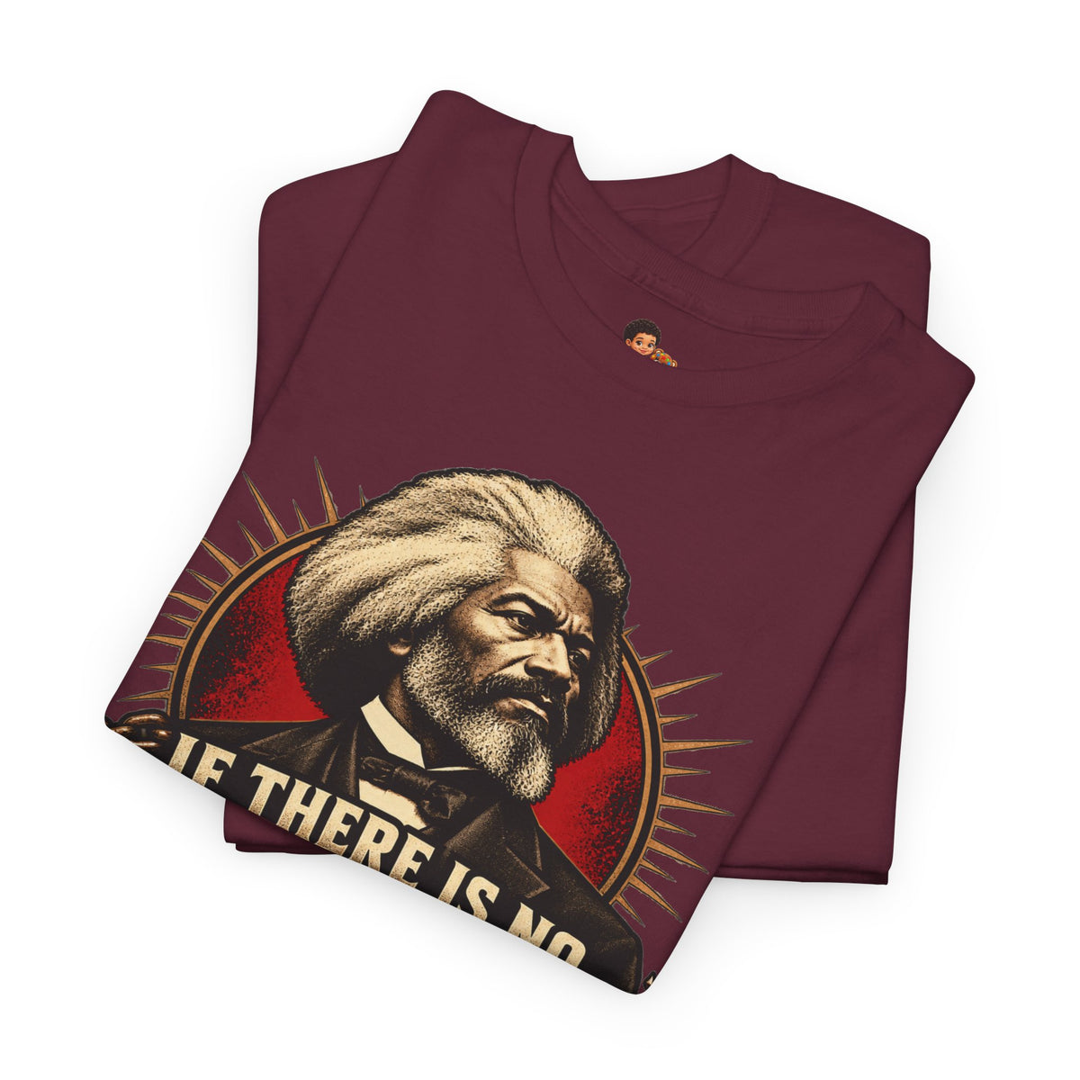 Frederick Douglass Quote Shirt No Struggle No Progress Black History Graphic Tee
