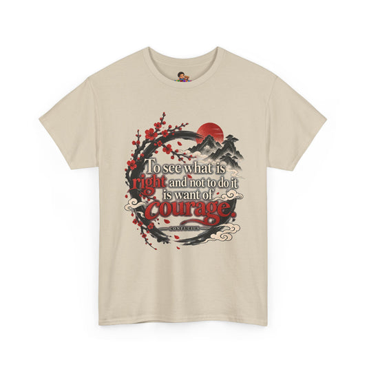Motivational Quote Shirt | Chinese Philosophy Tee | Wisdom Graphic