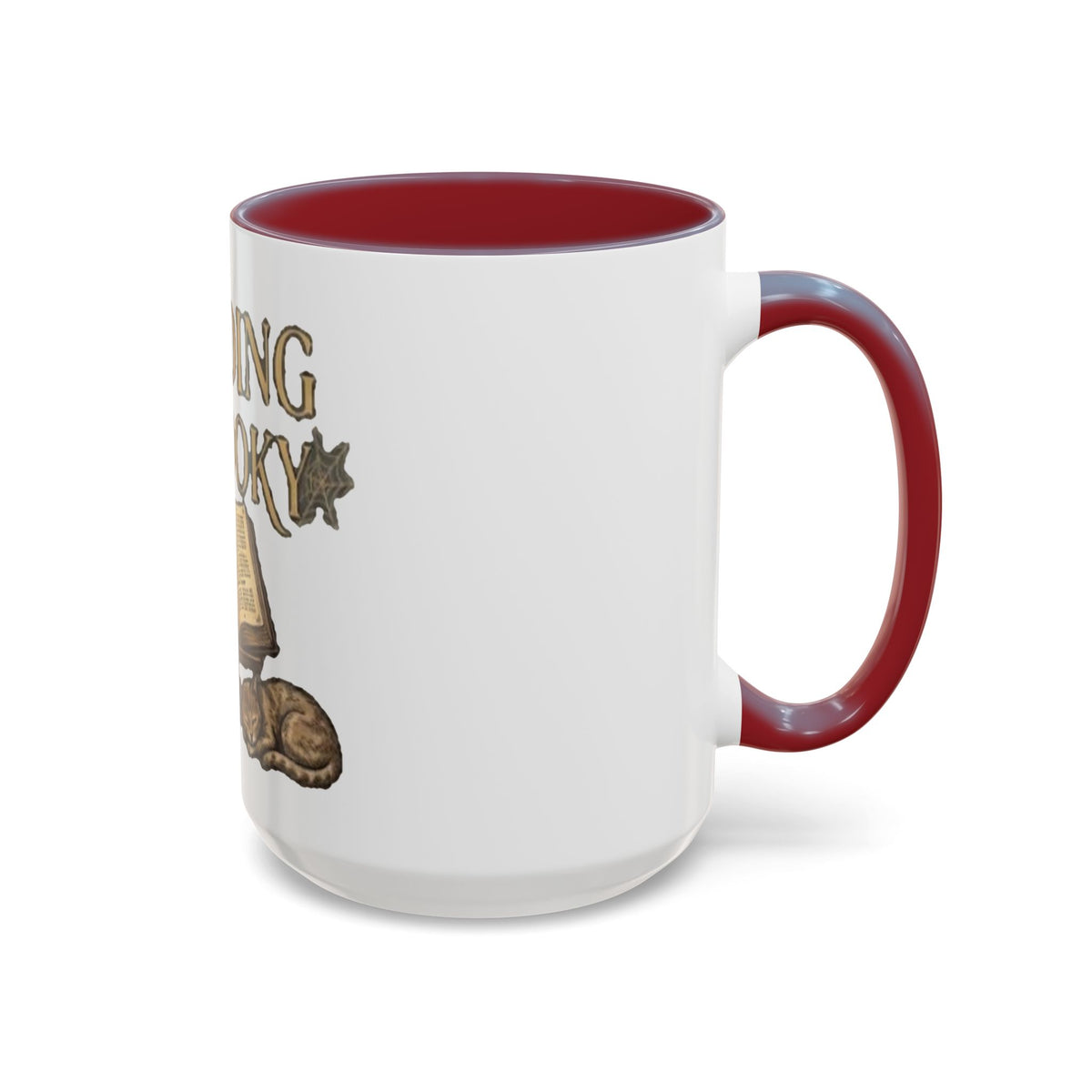 Reading Is Spooky Halloween Accent Mug — 11 & 15 oz