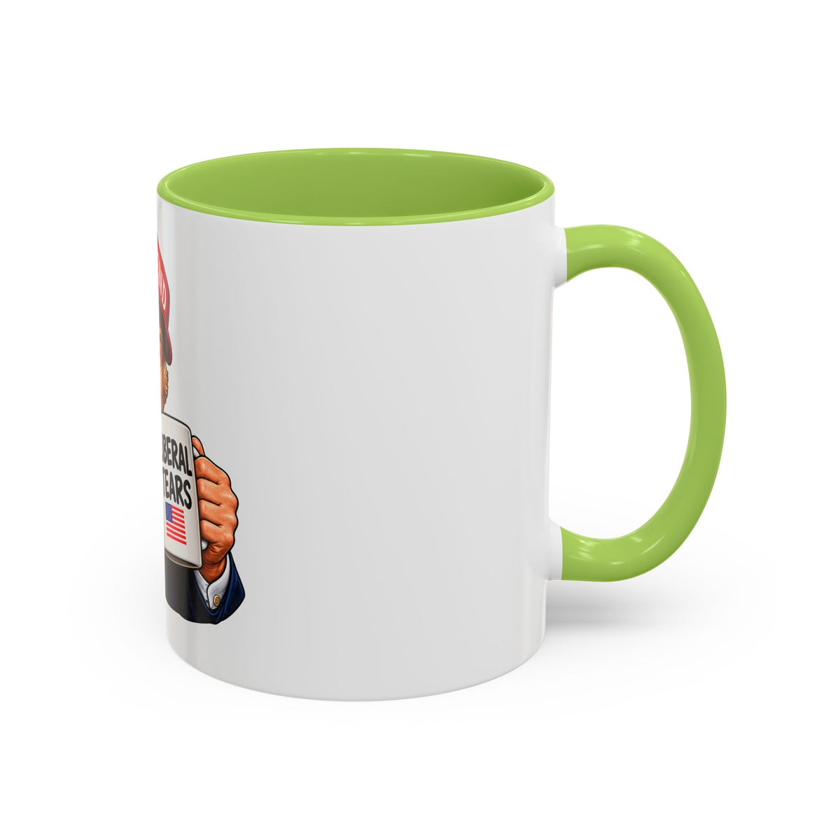 Trump Liberal Tears Ceramic Mug — Political Satire Coffee Cup