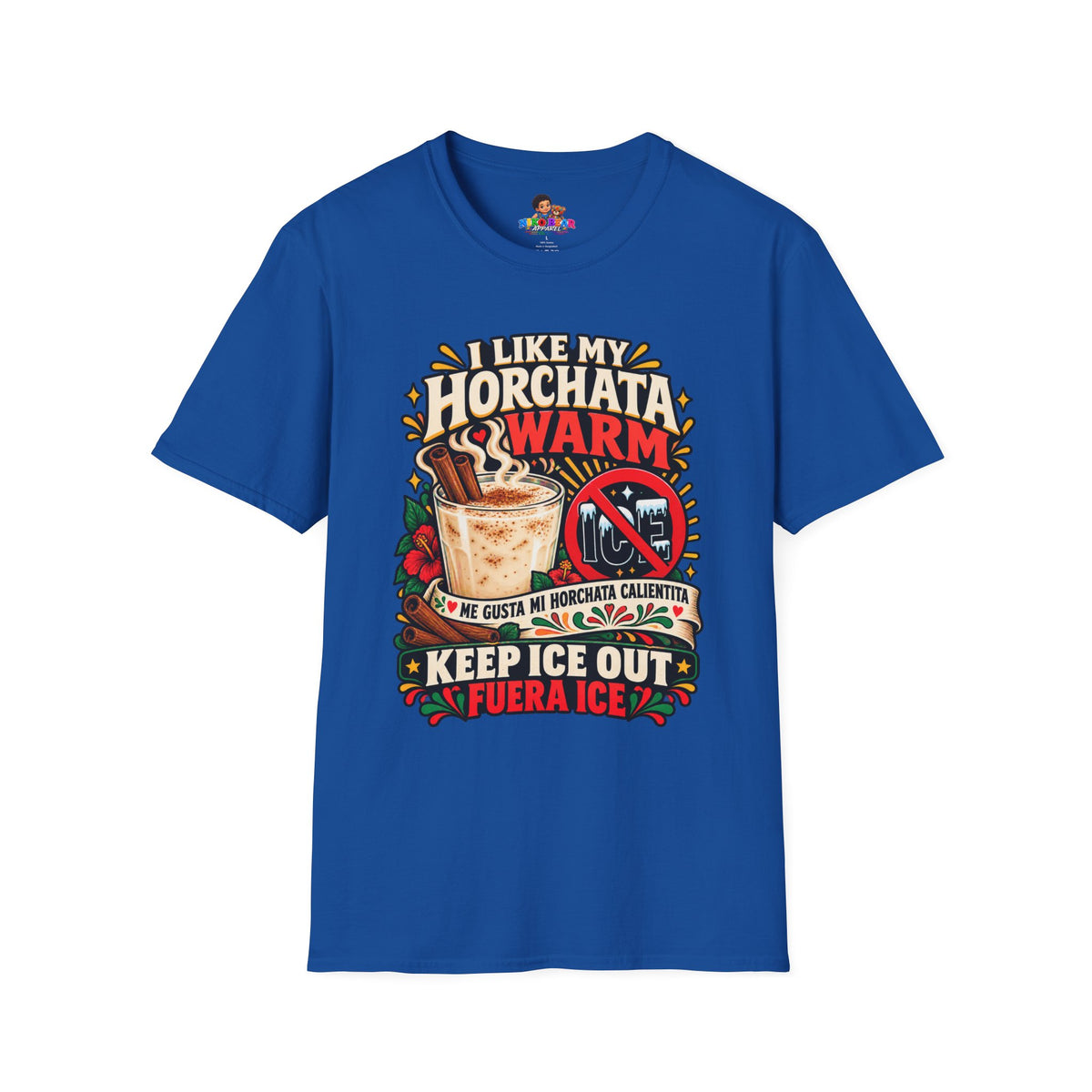 I Like My Horchata Warm T-Shirt — Funny Mexican Drink Tee