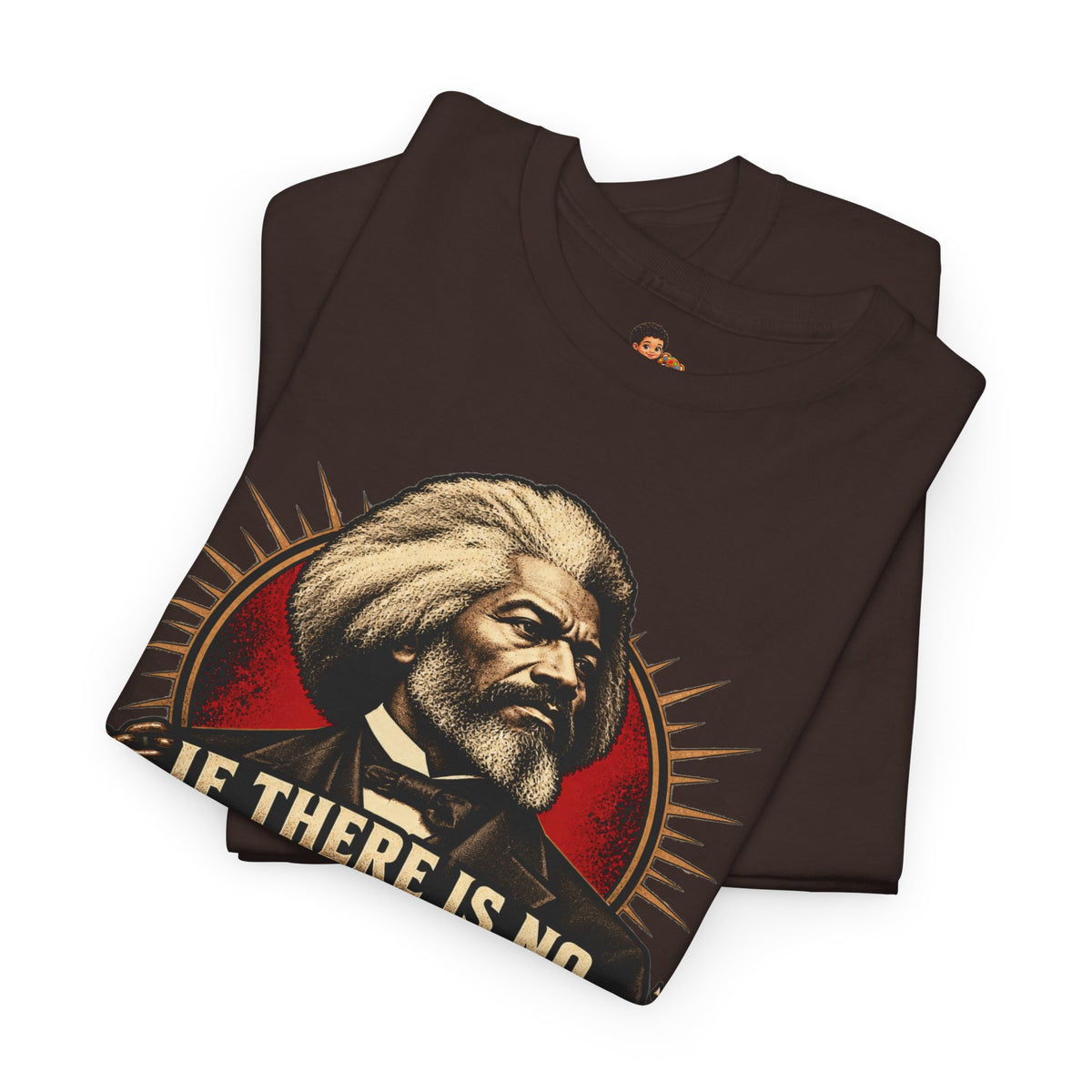 Frederick Douglass Quote Shirt No Struggle No Progress Black History Graphic Tee