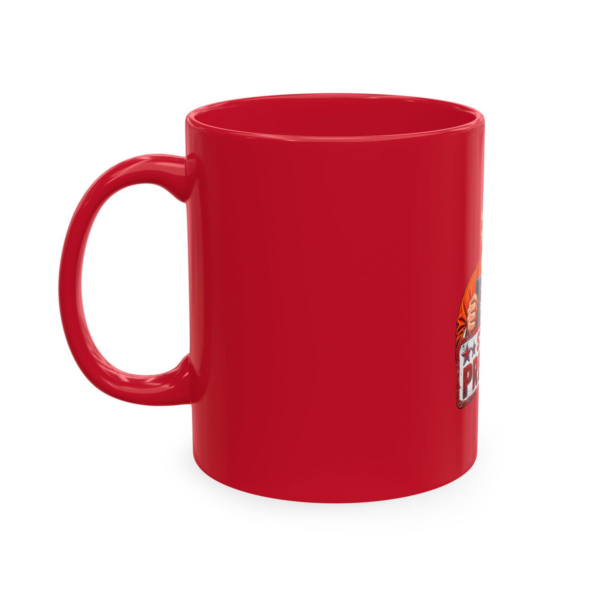 Not Guilty & Fully Caffeinated Trump Mug — Funny Coffee Cup