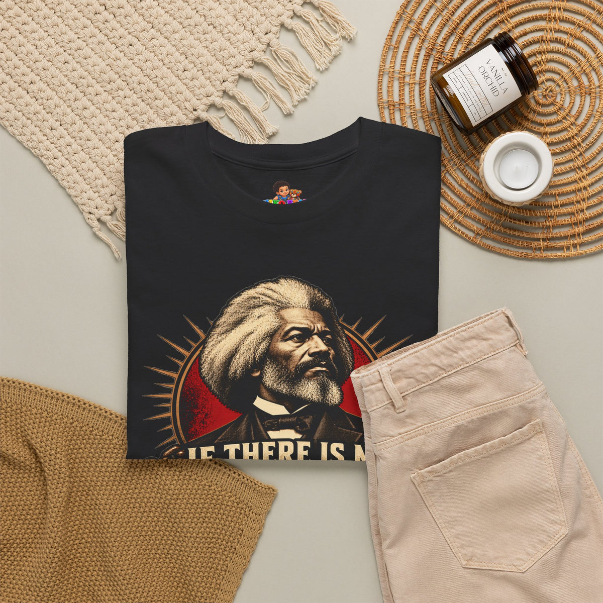 Frederick Douglass Quote Shirt No Struggle No Progress Black History Graphic Tee