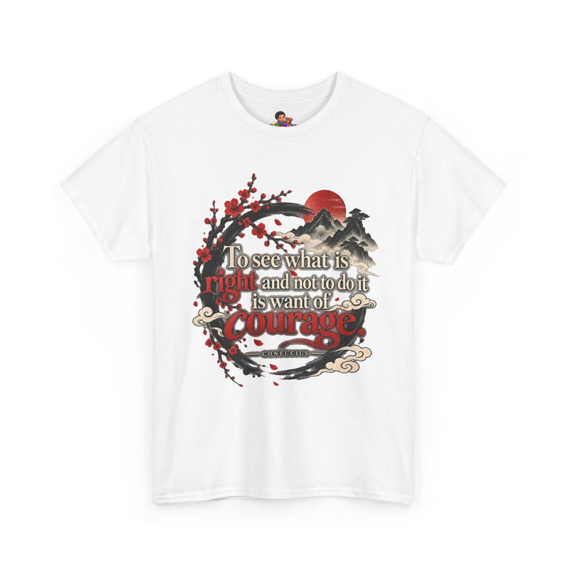 Motivational Quote Shirt | Chinese Philosophy Tee | Wisdom Graphic