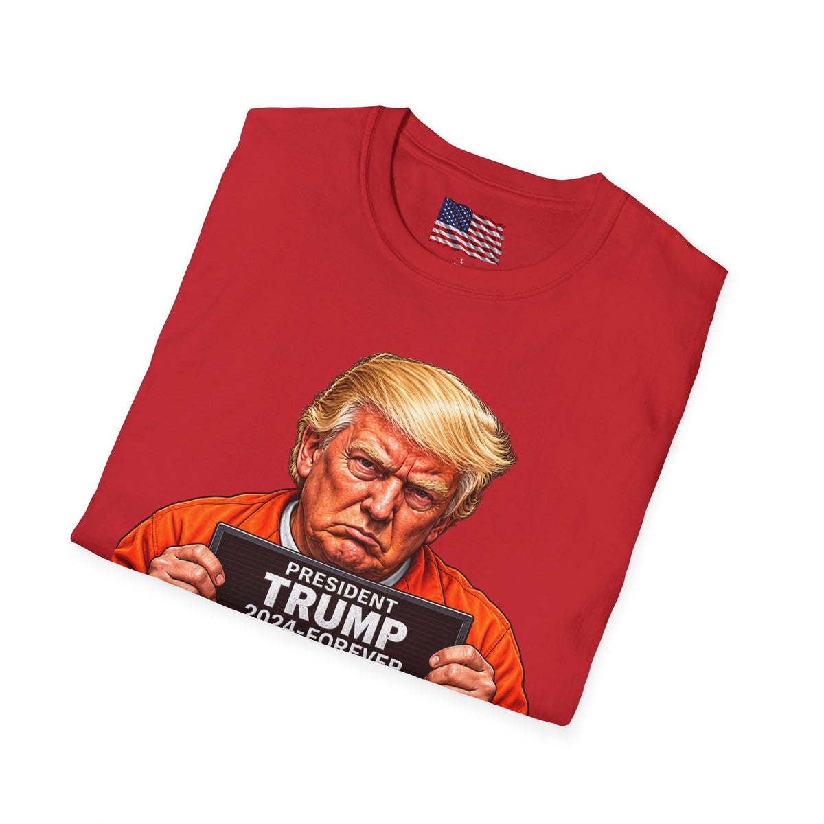 Trump 2024 Still My President T-Shirt — Mugshot Graphic Tee