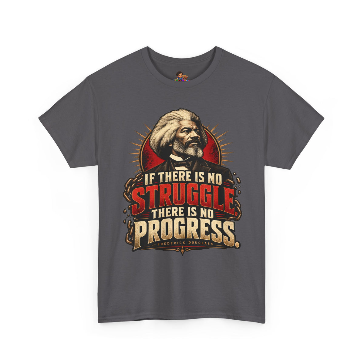 Frederick Douglass Quote Shirt No Struggle No Progress Black History Graphic Tee