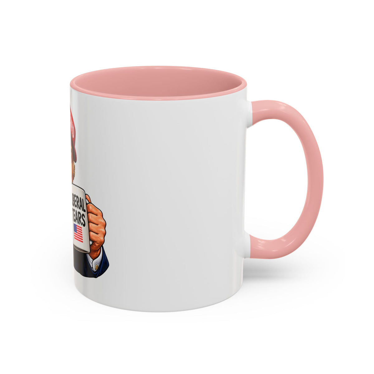 Trump Liberal Tears Ceramic Mug — Political Satire Coffee Cup