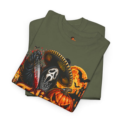 Feliz Halloween Ghostface T-Shirt — Sombrero Graphic Tee