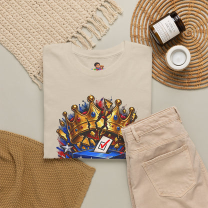 Midterms No Kings T-Shirt — Unisex Heavy Cotton Graphic Tee