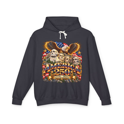 America 250th Anniversary Eagle Hoodie — Patriotic 1776–2026