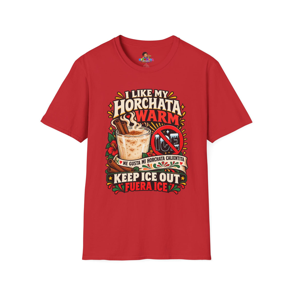 I Like My Horchata Warm T-Shirt — Funny Mexican Drink Tee