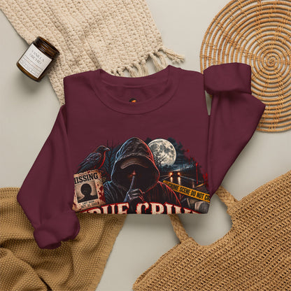 True Crime After Dark Sweatshirt — Halloween Crewneck
