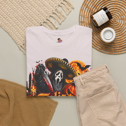 Feliz Halloween Ghostface T-Shirt — Sombrero Graphic Tee