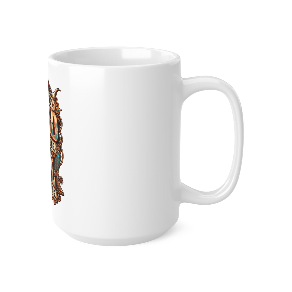 Western Stand For Something Quote Coffee Mug | Country Western Cowboy Ceramic Cup