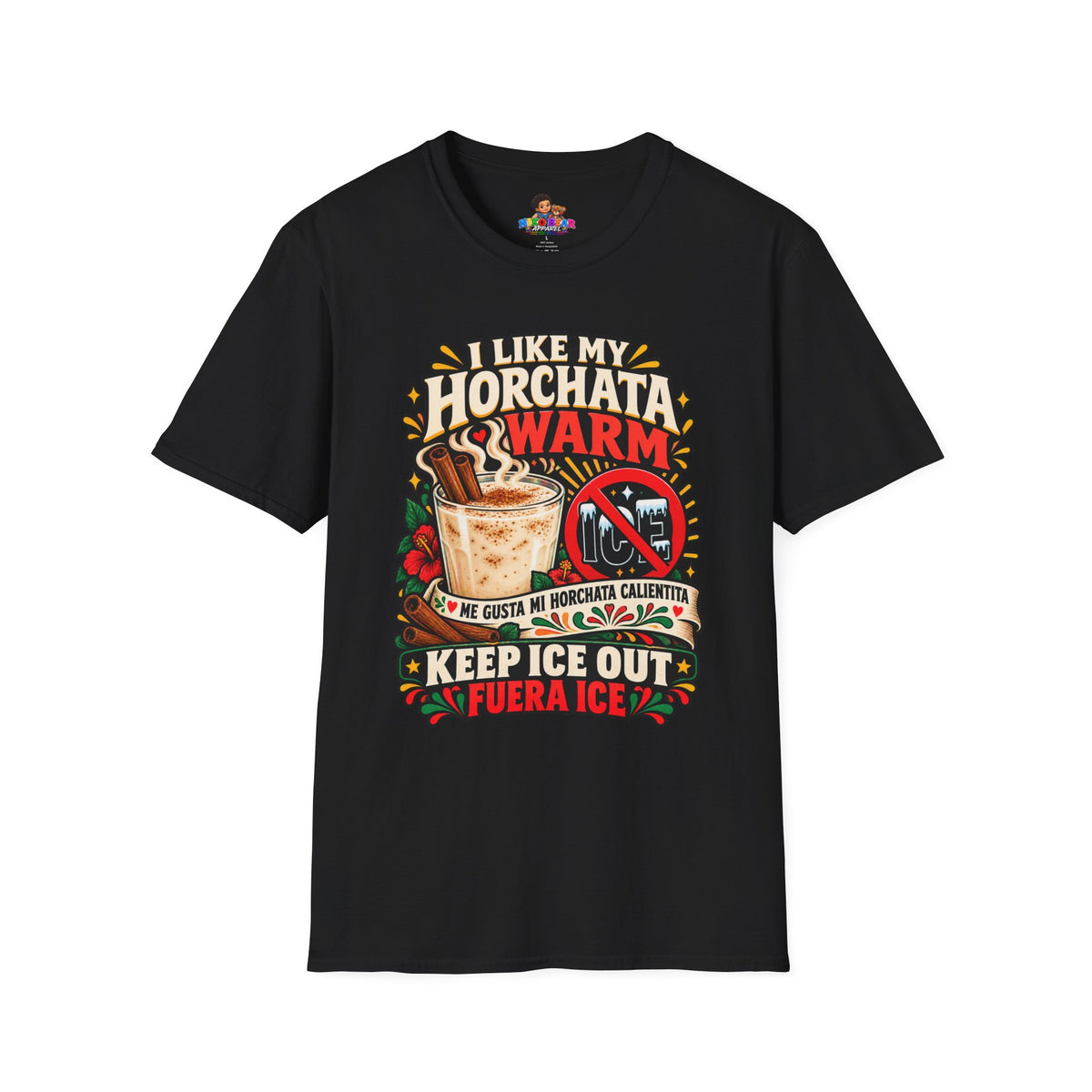 I Like My Horchata Warm T-Shirt — Funny Mexican Drink Tee