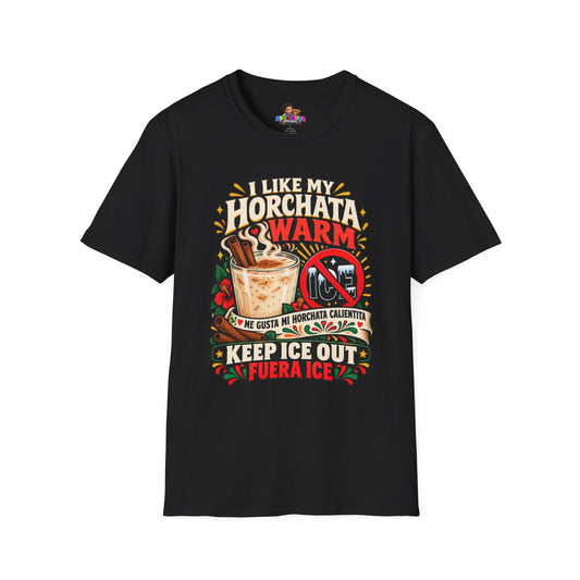 I Like My Horchata Warm T-Shirt — Funny Mexican Drink Tee