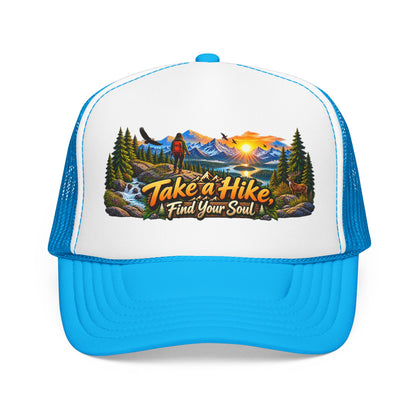 Custom Otto Foam Front Trucker Hat Snapback Mesh Cap
