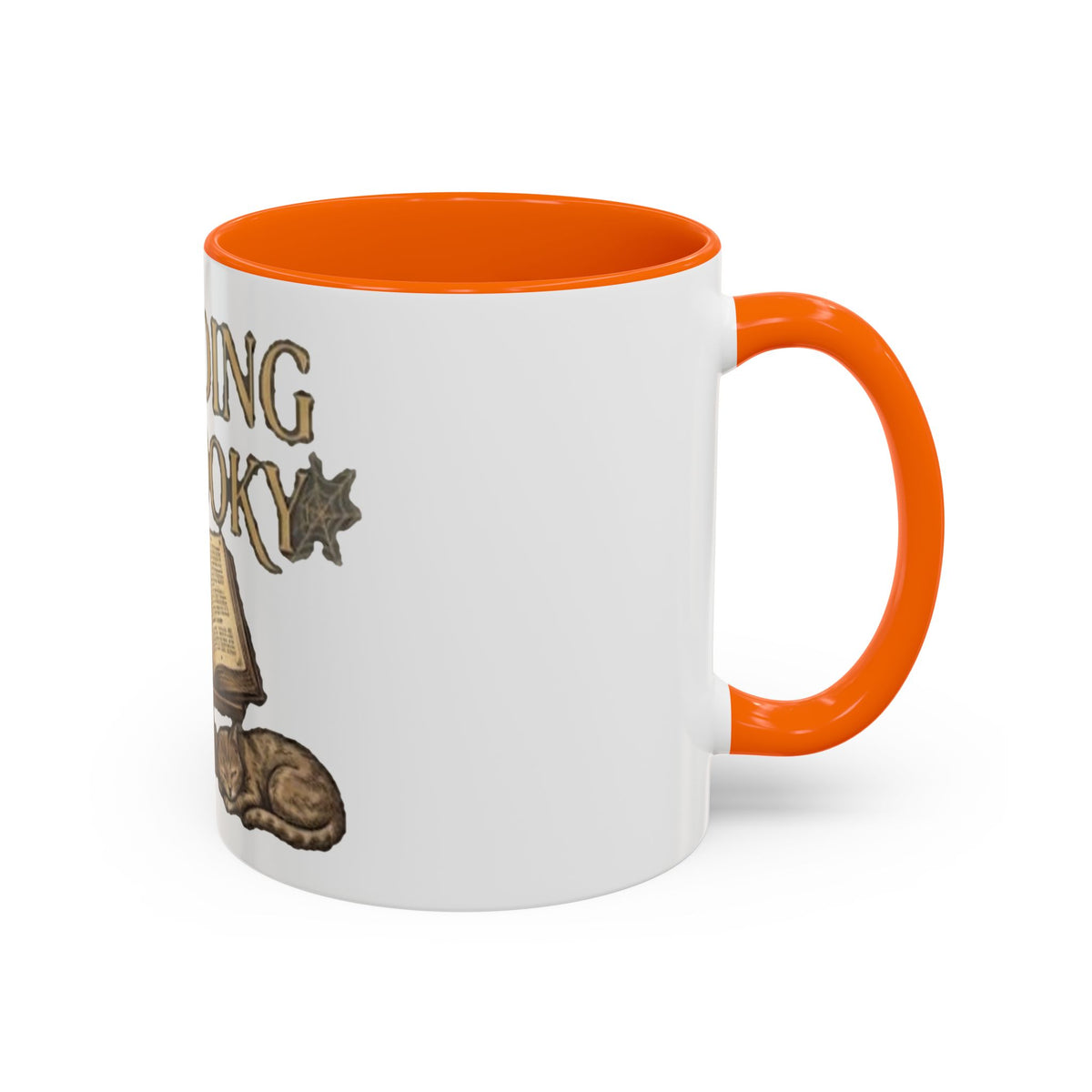 Reading Is Spooky Halloween Accent Mug — 11 & 15 oz