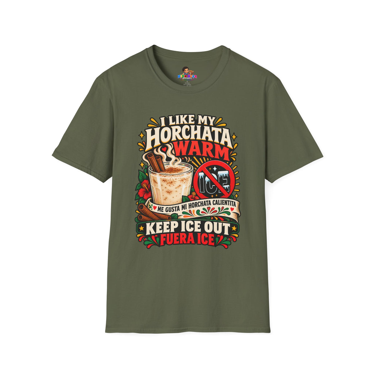 I Like My Horchata Warm T-Shirt — Funny Mexican Drink Tee