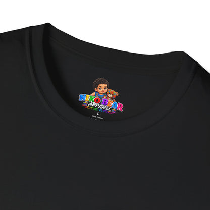 NikoBear Glowing Jack-O'-Lantern Halloween Unisex Softstyle T-Shirt