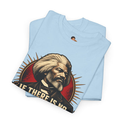 Frederick Douglass Quote Shirt No Struggle No Progress Black History Graphic Tee