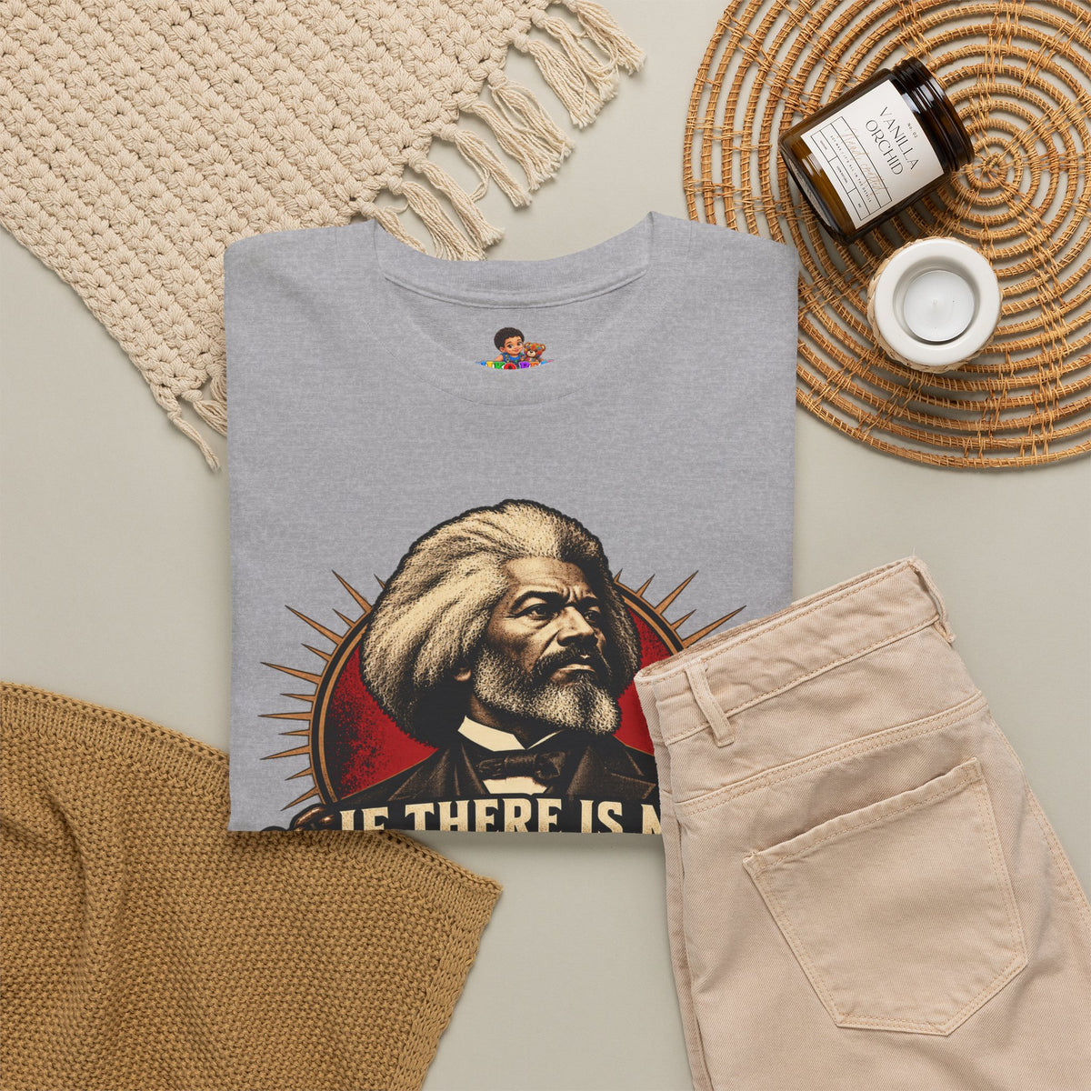Frederick Douglass Quote Shirt No Struggle No Progress Black History Graphic Tee