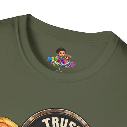 Trust Low Fuel T-Shirt — Political Satire Graphic Tee