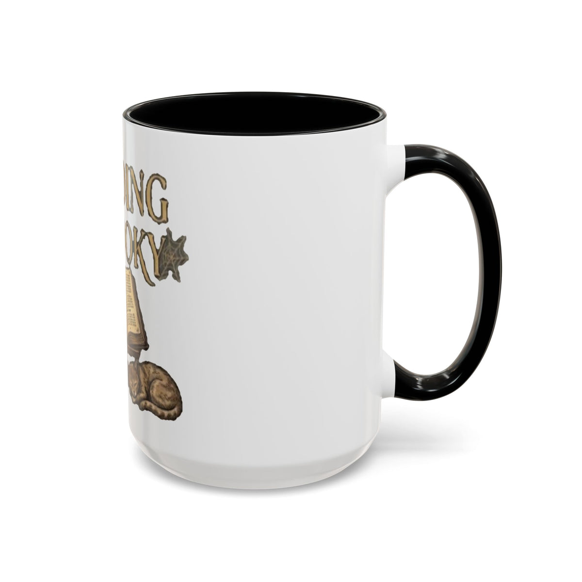 Reading Is Spooky Halloween Accent Mug — 11 & 15 oz