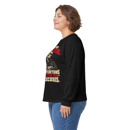 She's My Daughter Skull Graphic Long Sleeve T-Shirt - Protective Dad Shirt
