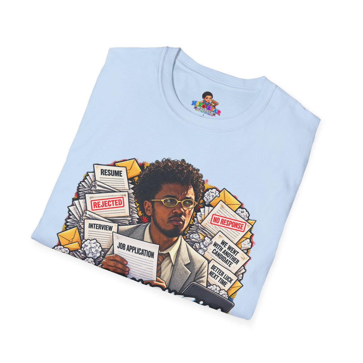 Julian Cross The Job Market Is A Full-Time Joke T-Shirt - Unisex Softstyle Tee