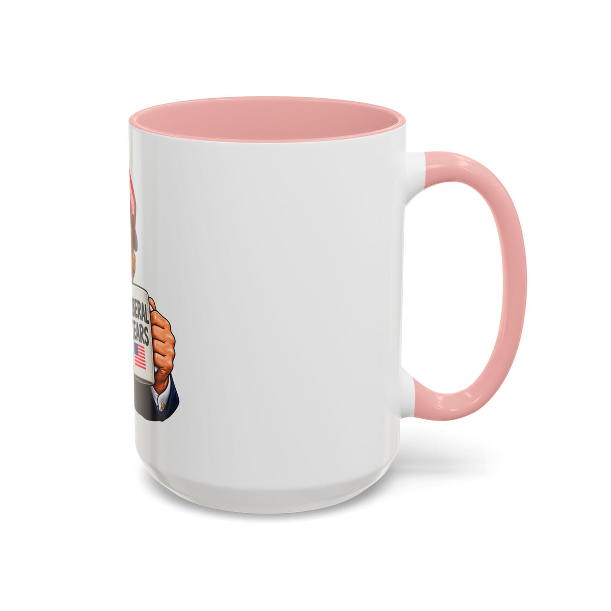 Trump Liberal Tears Ceramic Mug — Political Satire Coffee Cup