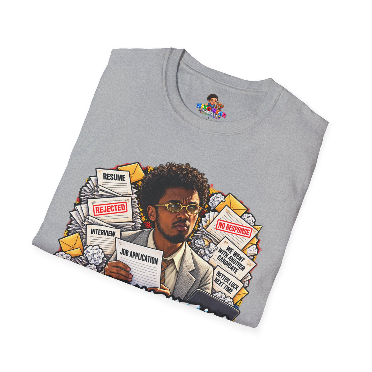 Julian Cross The Job Market Is A Full-Time Joke T-Shirt - Unisex Softstyle Tee