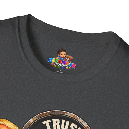 Trust Low Fuel T-Shirt — Political Satire Graphic Tee
