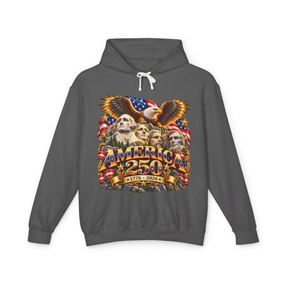 America 250th Anniversary Eagle Hoodie — Patriotic 1776–2026