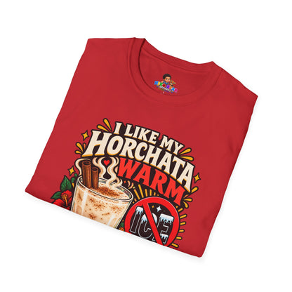 I Like My Horchata Warm T-Shirt — Funny Mexican Drink Tee