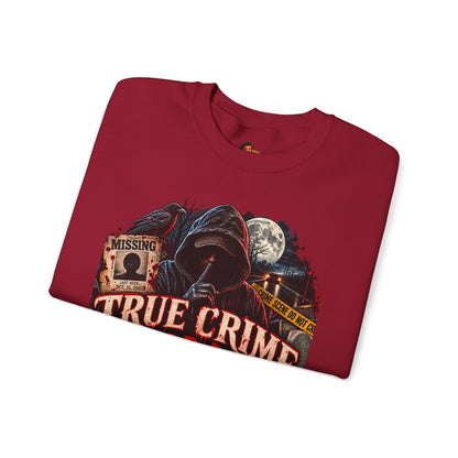 True Crime After Dark Sweatshirt — Halloween Crewneck